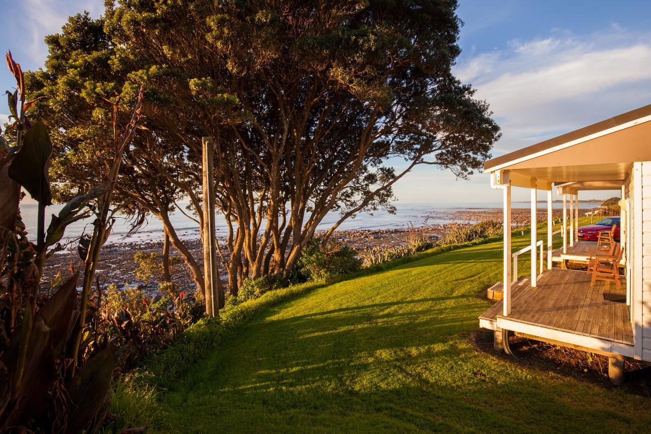 Belt Road Seaside Holiday Park New Plymouth Bagian luar foto