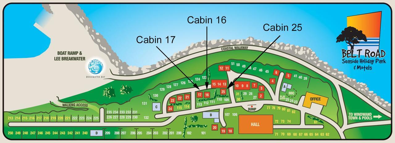 Belt Road Seaside Holiday Park New Plymouth Bagian luar foto