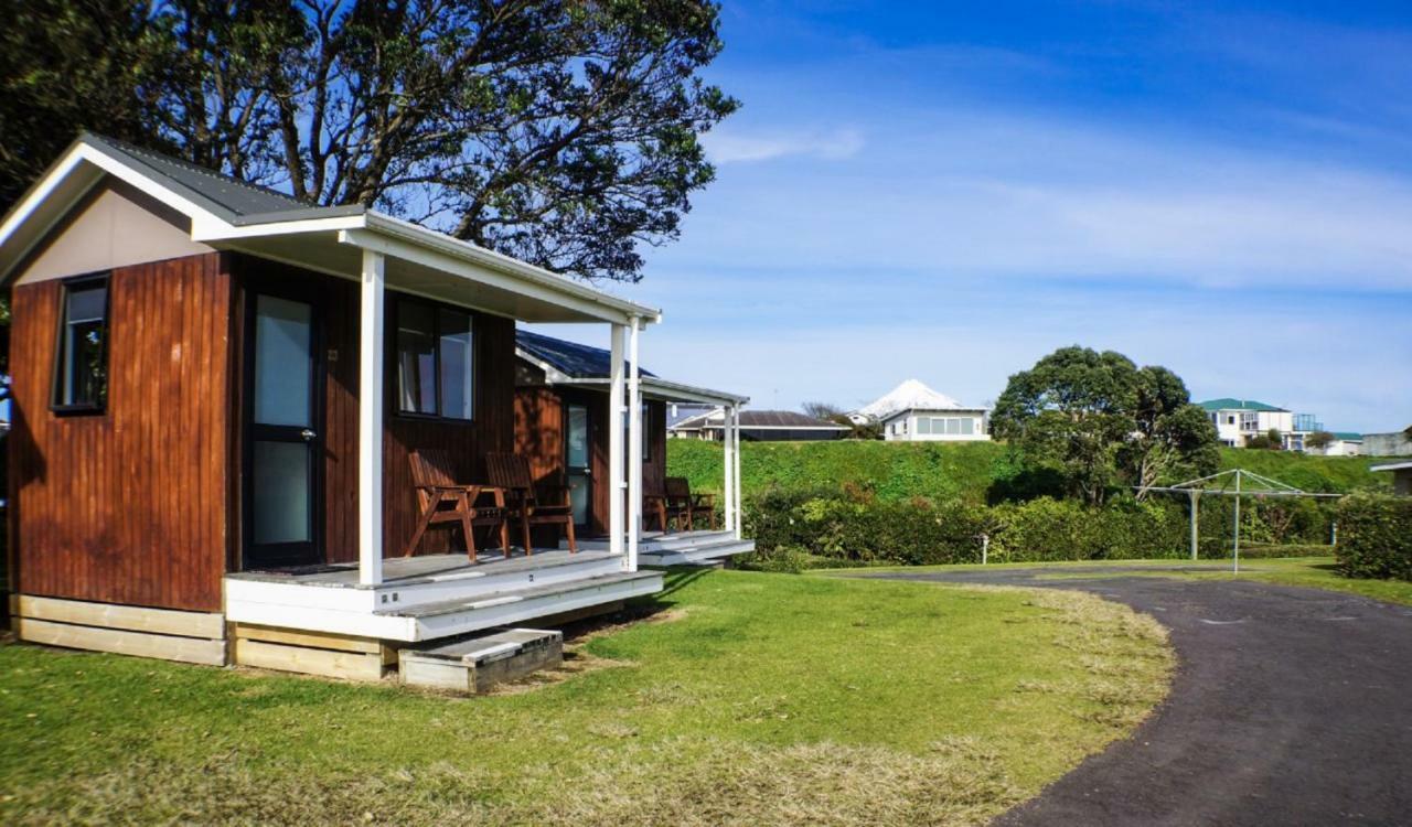 Belt Road Seaside Holiday Park New Plymouth Bagian luar foto