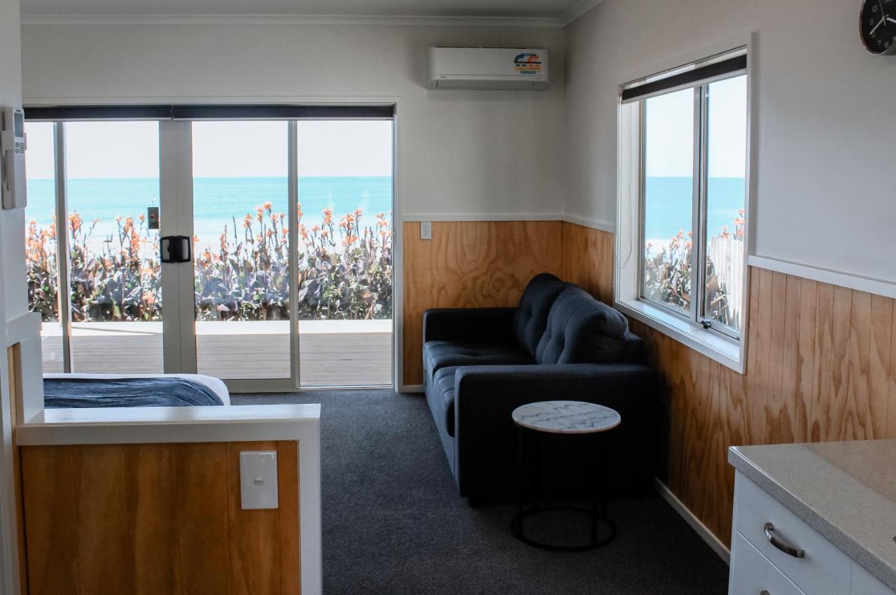 Belt Road Seaside Holiday Park New Plymouth Bagian luar foto
