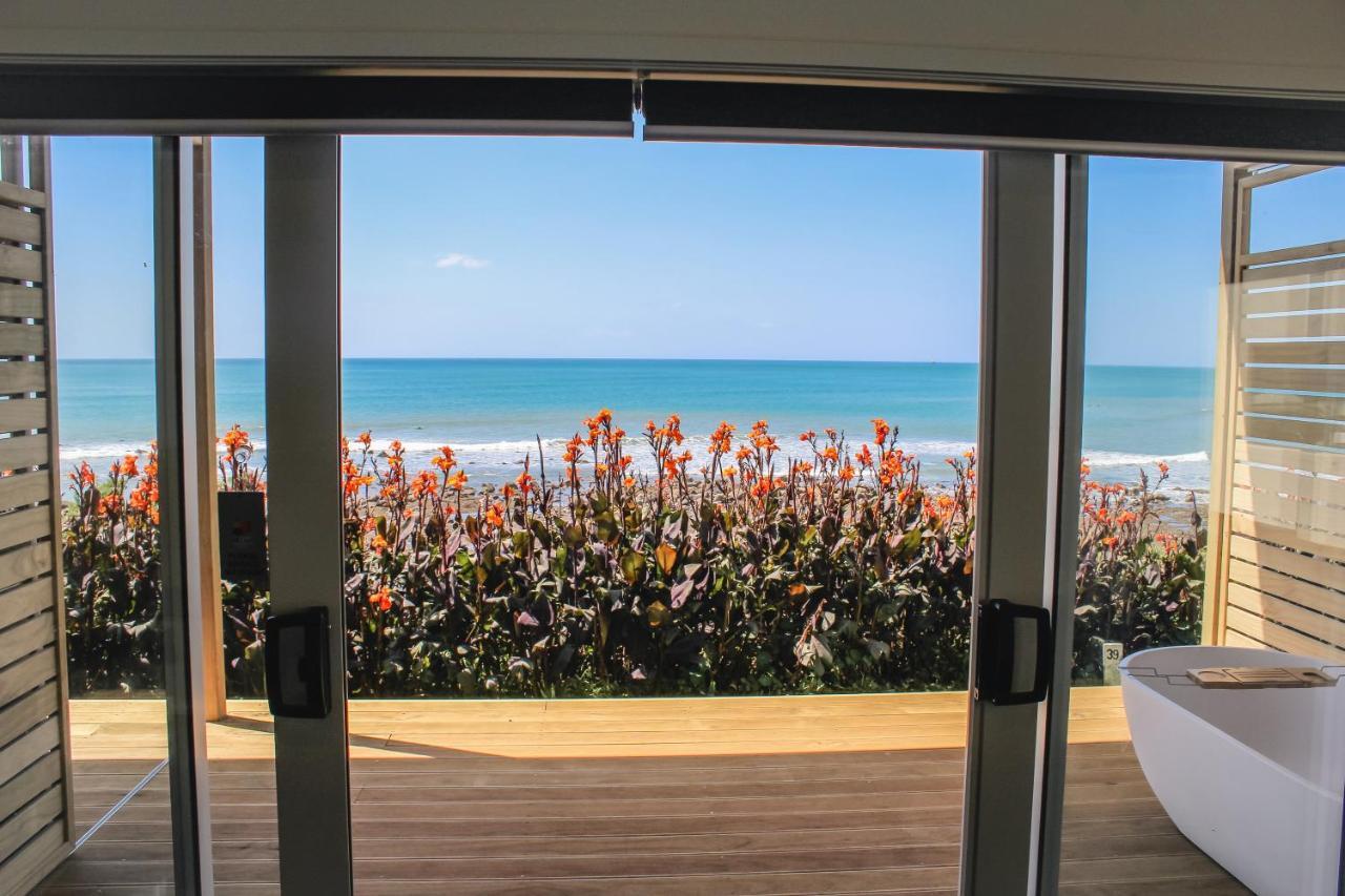 Belt Road Seaside Holiday Park New Plymouth Bagian luar foto